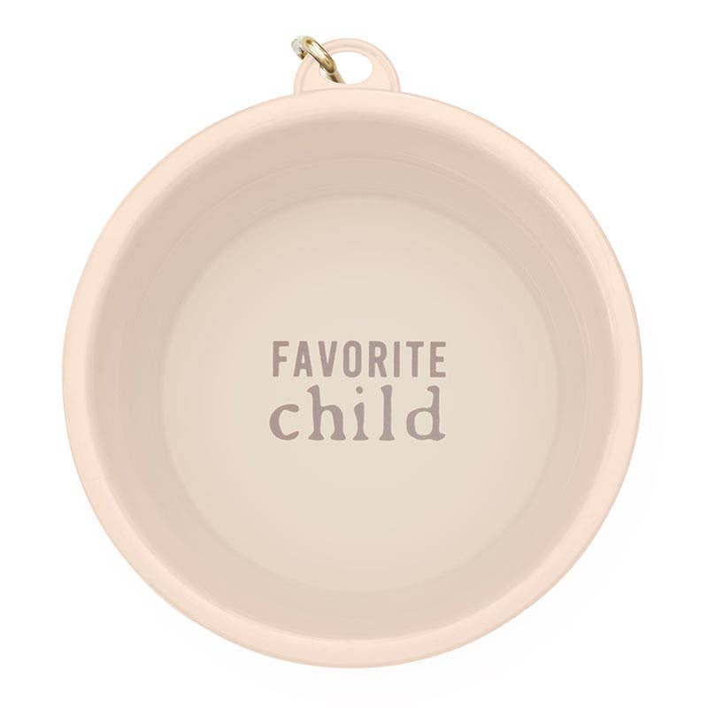 Favorite Child Large Collapsible Bowl