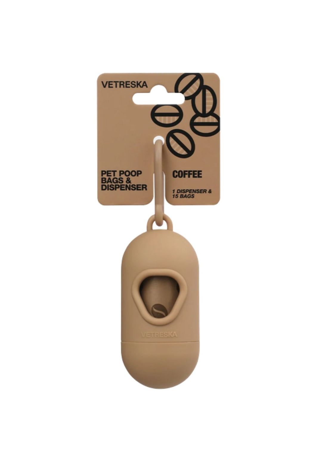 Coffee Poop Bag Dispenser Set (1+1)