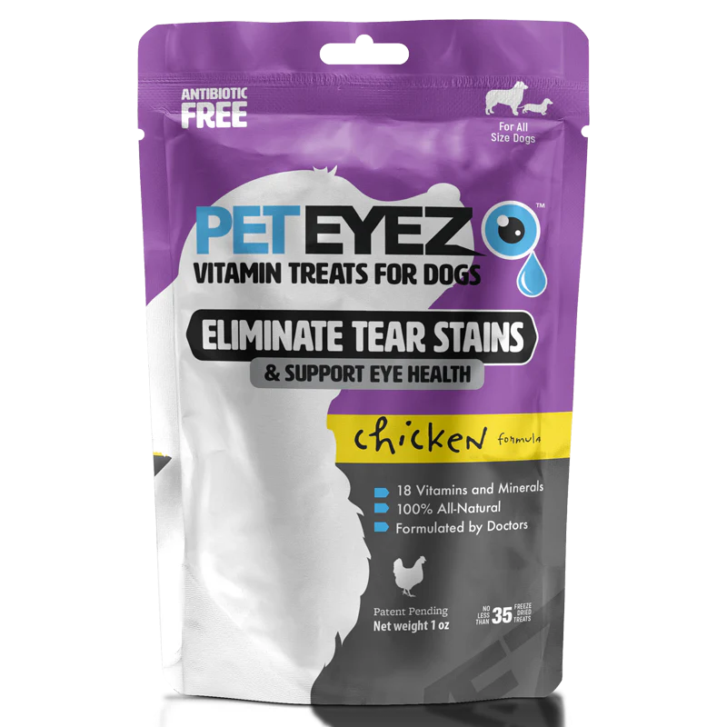 Chicken Dog Vitamin Treats Eye Tear Stain Remover