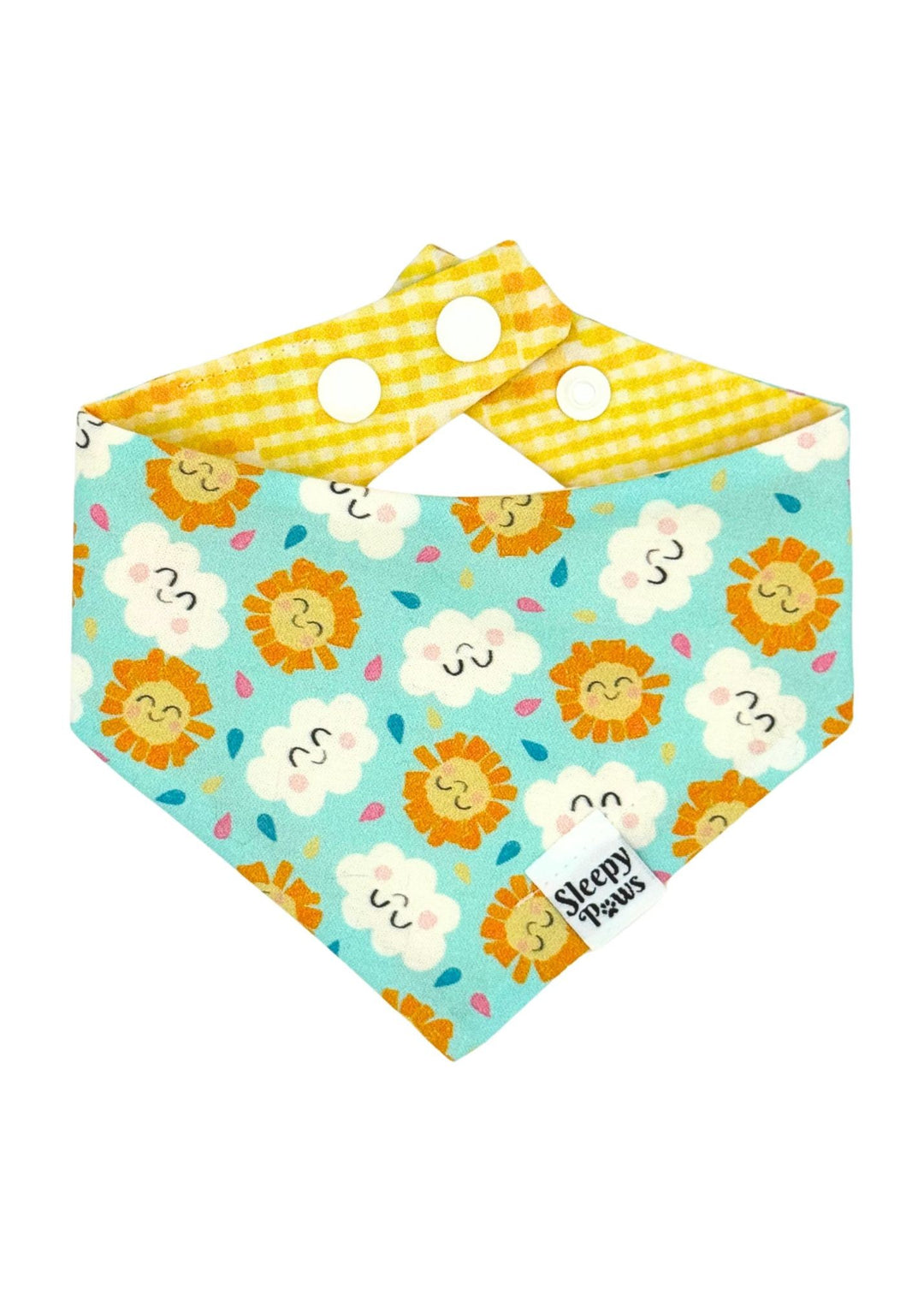 Sunshine Smiles Pet Bandana