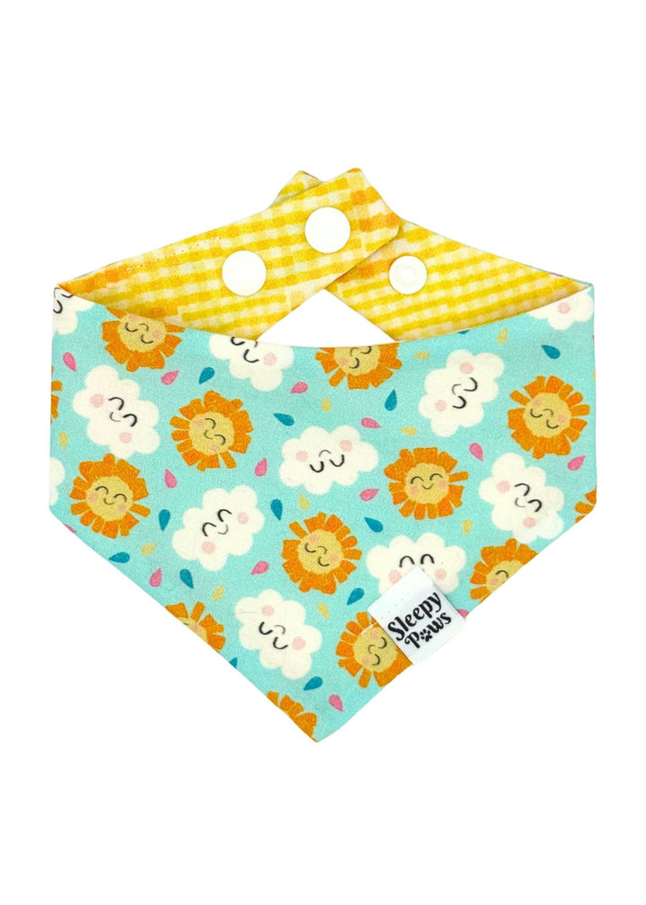 Sunshine Smiles Pet Bandana