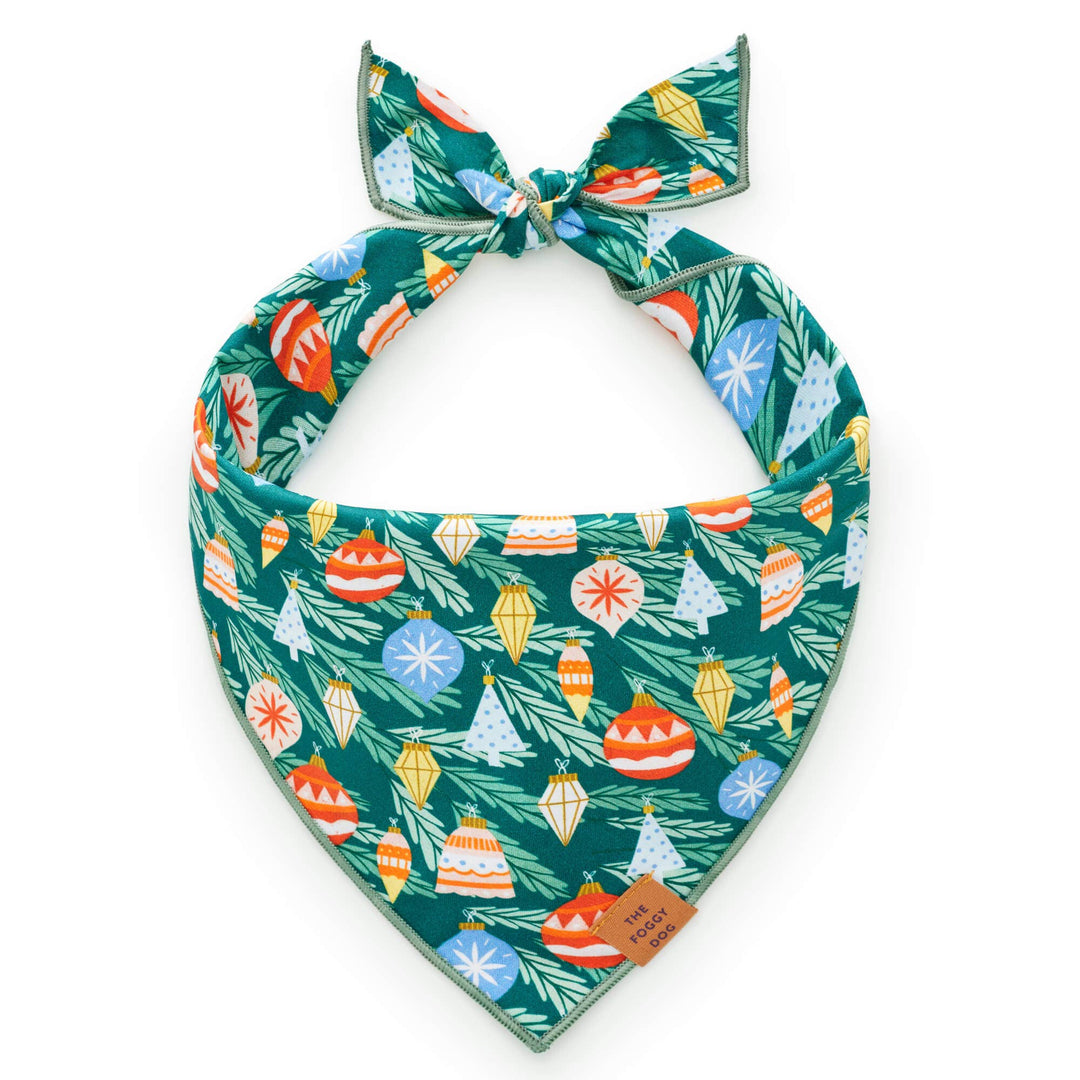 Festive Ornaments Dog Bandana