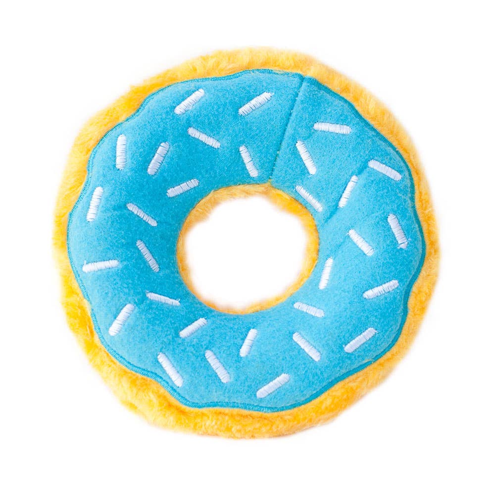 Junior Donutz - Blueberry - Dog Toy