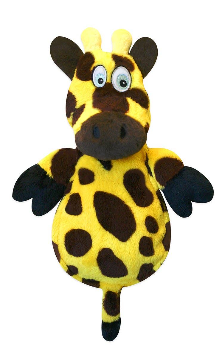 GoDog Hear Doggy Giraffe w/Chew Guard Plush Dog Toy