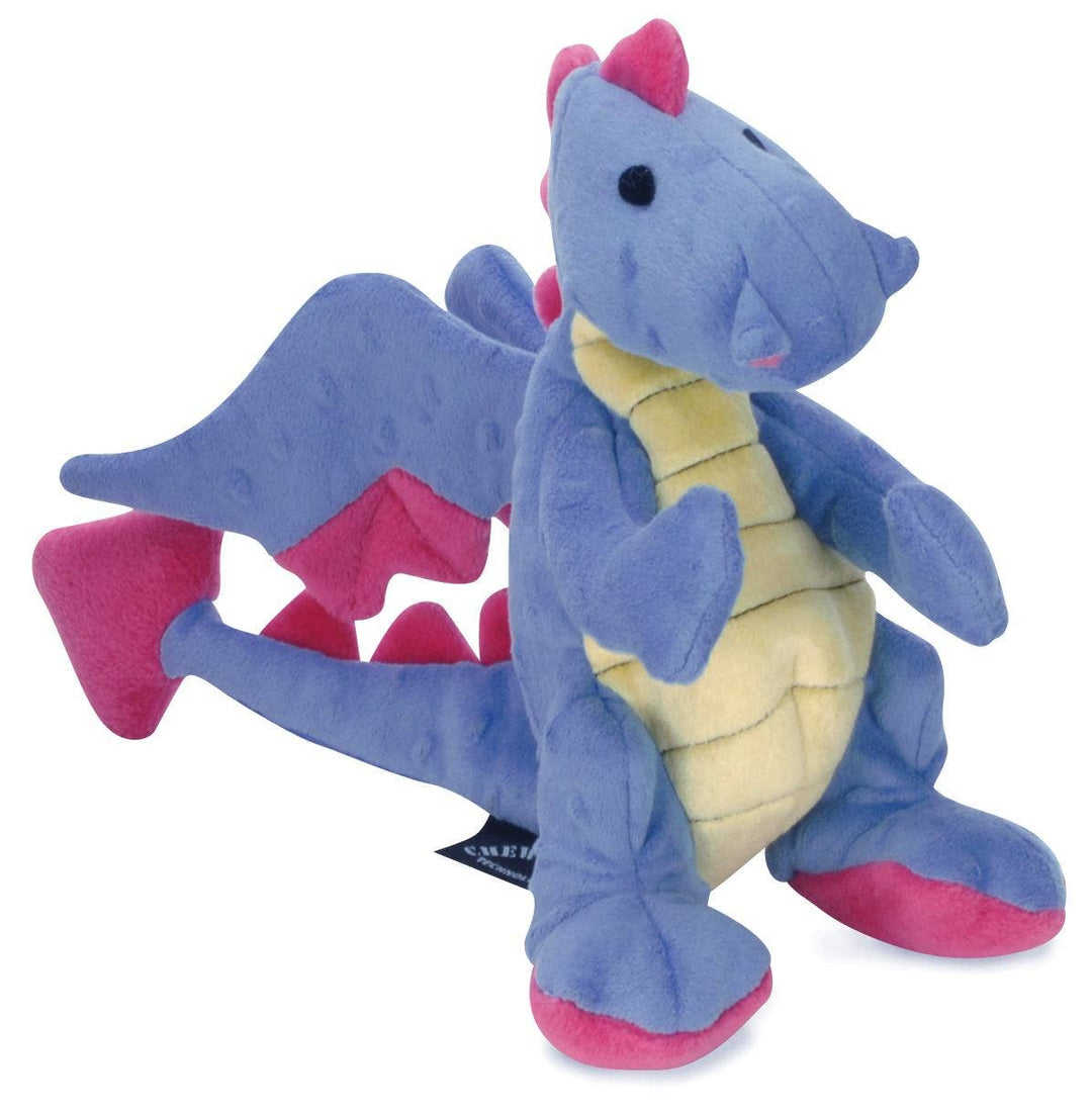 Dragon w/Chew Guard Periwinkle Plush Dog Toy Large