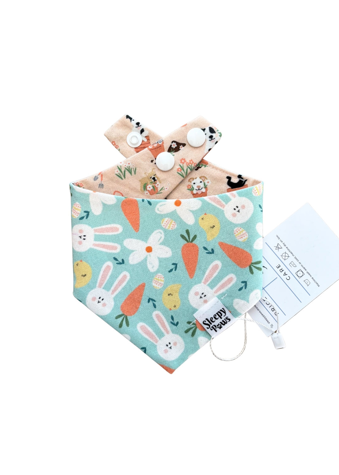 Easter + Garden Dogs Reversible Bandana