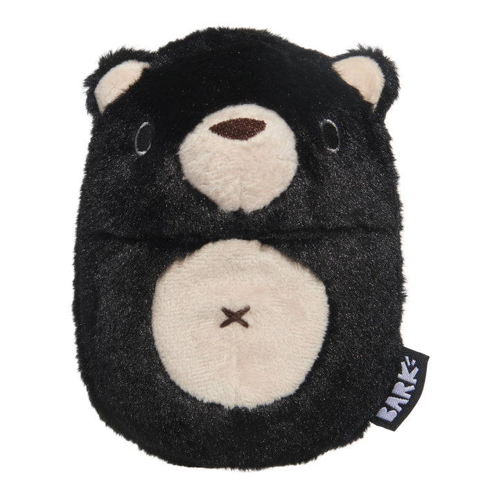Super Chewer Black Bear Bones Dog Chew Toy M/L