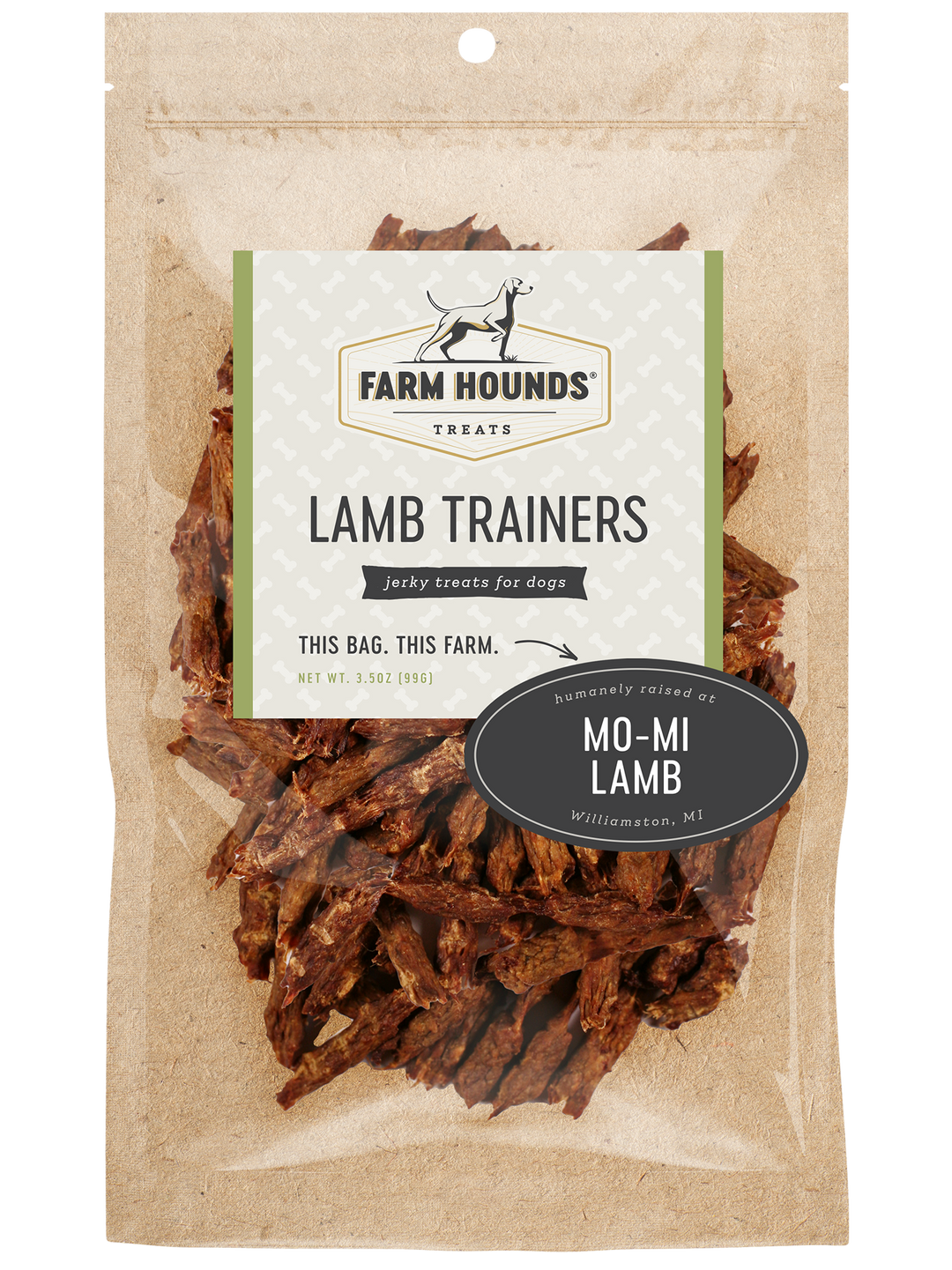 Lamb Trainer Treats - All-Natural - 3.5oz (LIMITED SEASONAL)