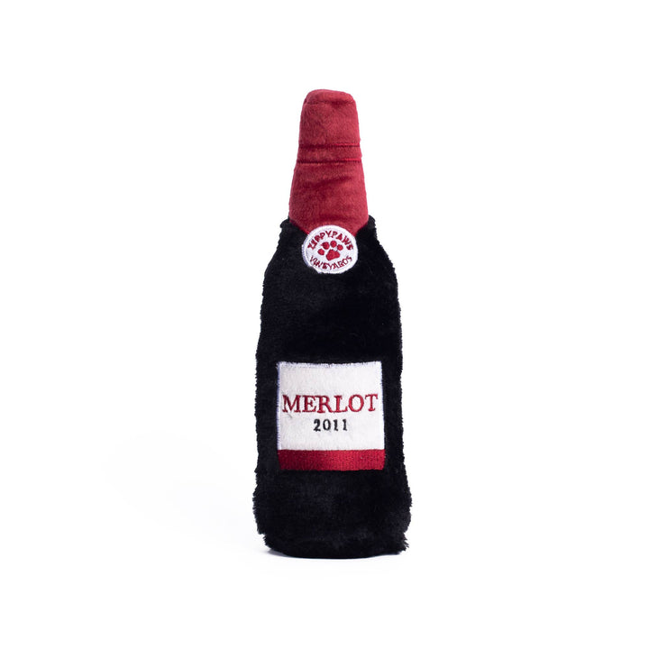 Happy Hour Crusherz Red Wine Dog Toy