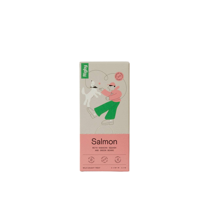 Organic Salmon Squeeze Pouch for Dogs