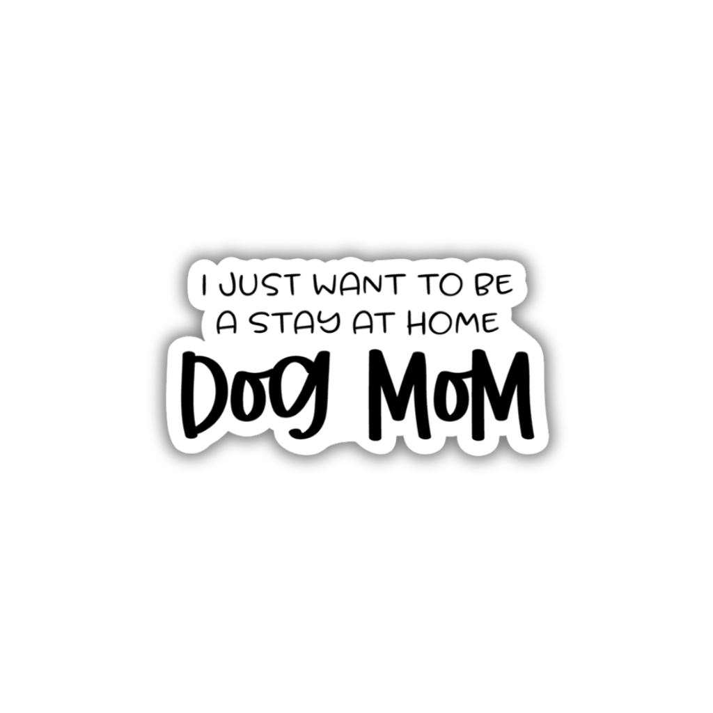 Dog Mom Vinyl Sticker