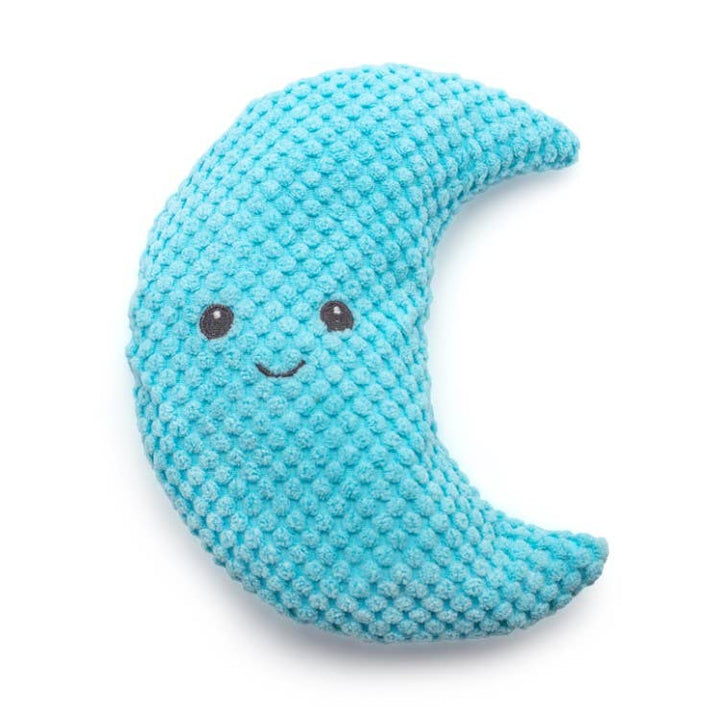Crescent Moon Plush Dog Toy 8"