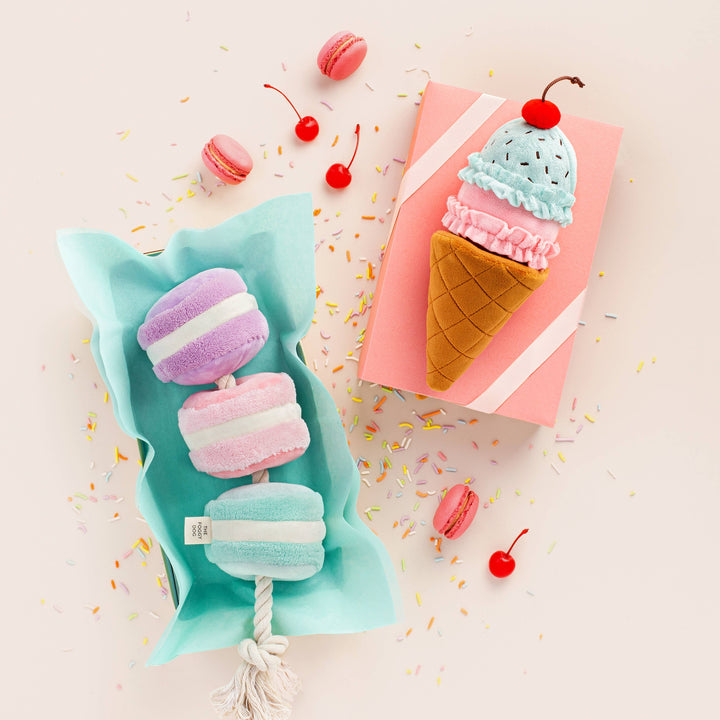 Ice Cream Interactive 2-in-1 Bounce Dog Toy
