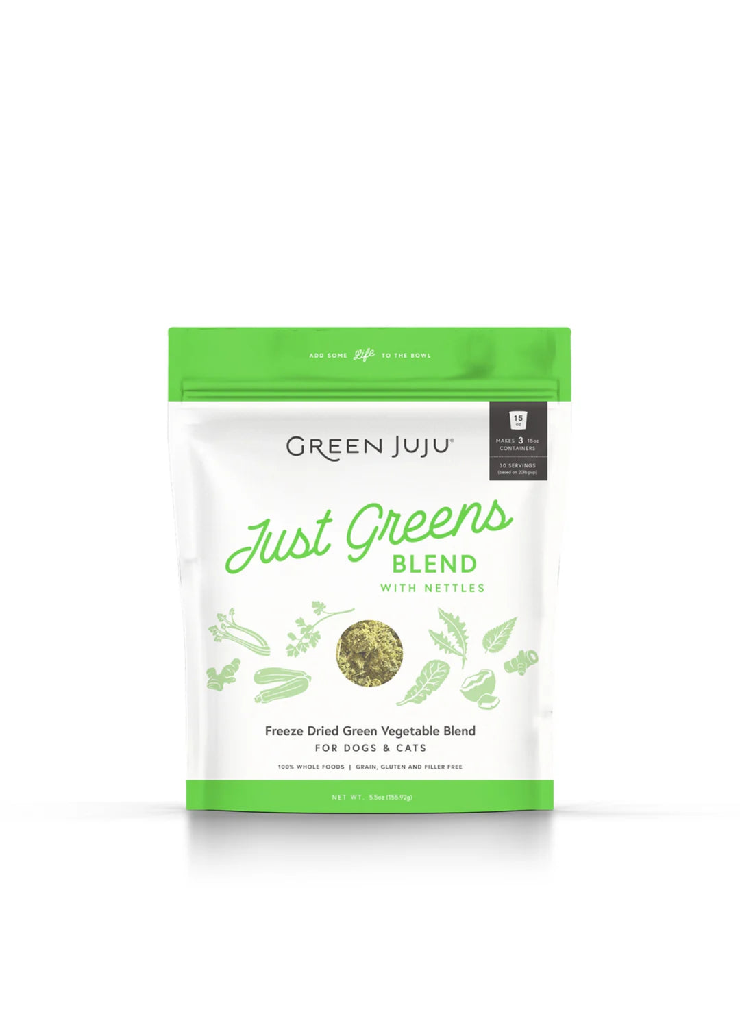 Freeze Dried Just Greens 1.75oz