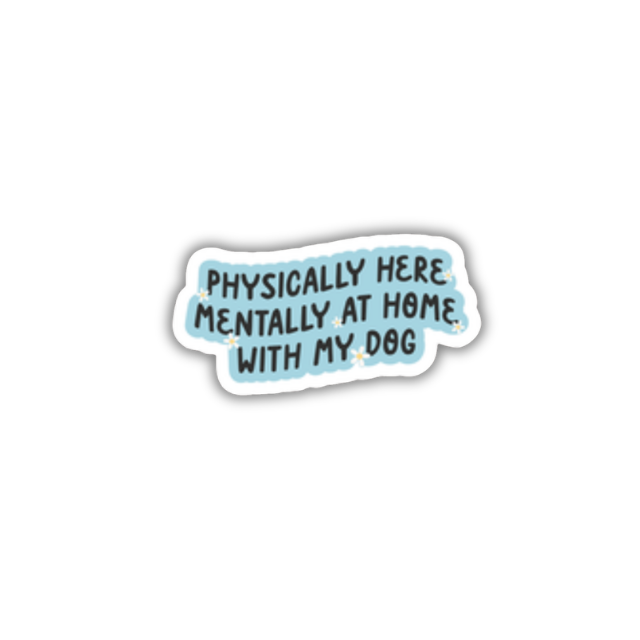 My Dog Vinyl Sticker