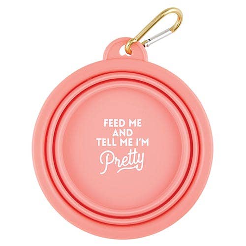 Collapsible Bowl - Feed Me and Tell Me I&