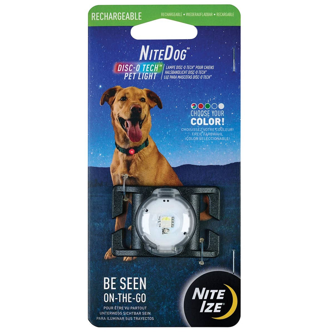 NiteDog™ Rechargeable Pet Light - Disc-O Tech™
