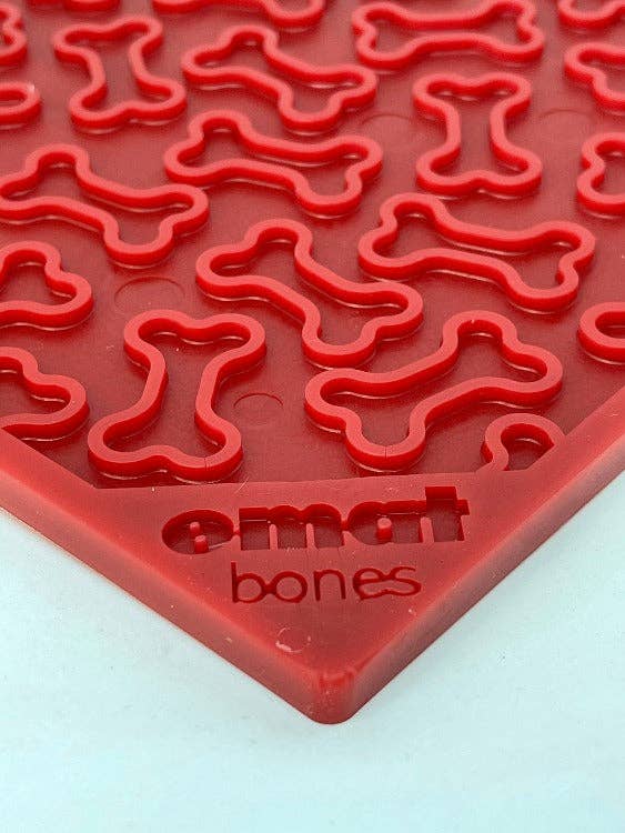 Bones eMat - Enrichment Lick Mat for Dogs and Cats