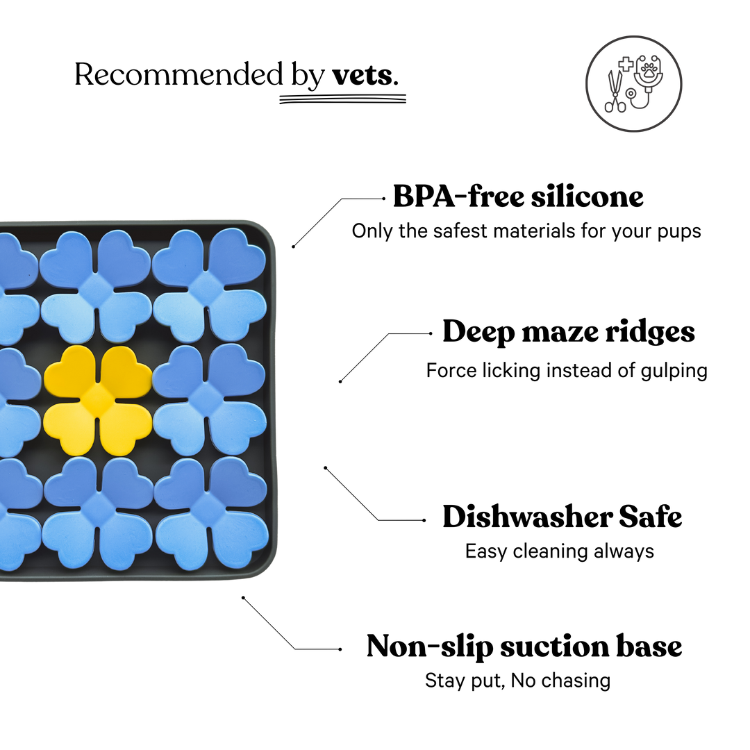 Snuffle Mat | Square | Blue