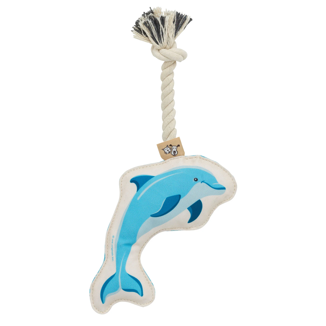 Speckle &amp; Spot | Dolphin Rope Toy