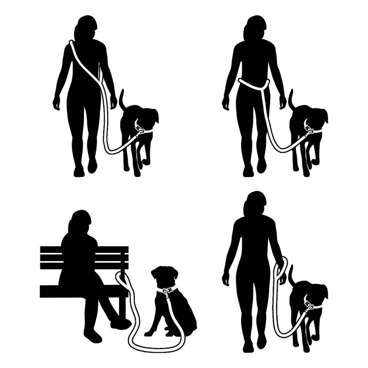 Hands Free Rope Leash Le Café
