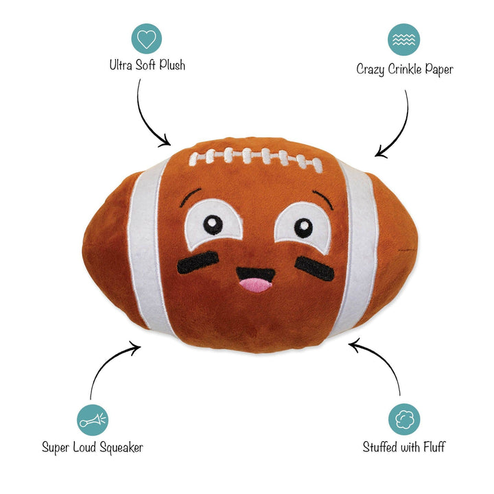 I Wanna Be a Baller Plush Dog Toy