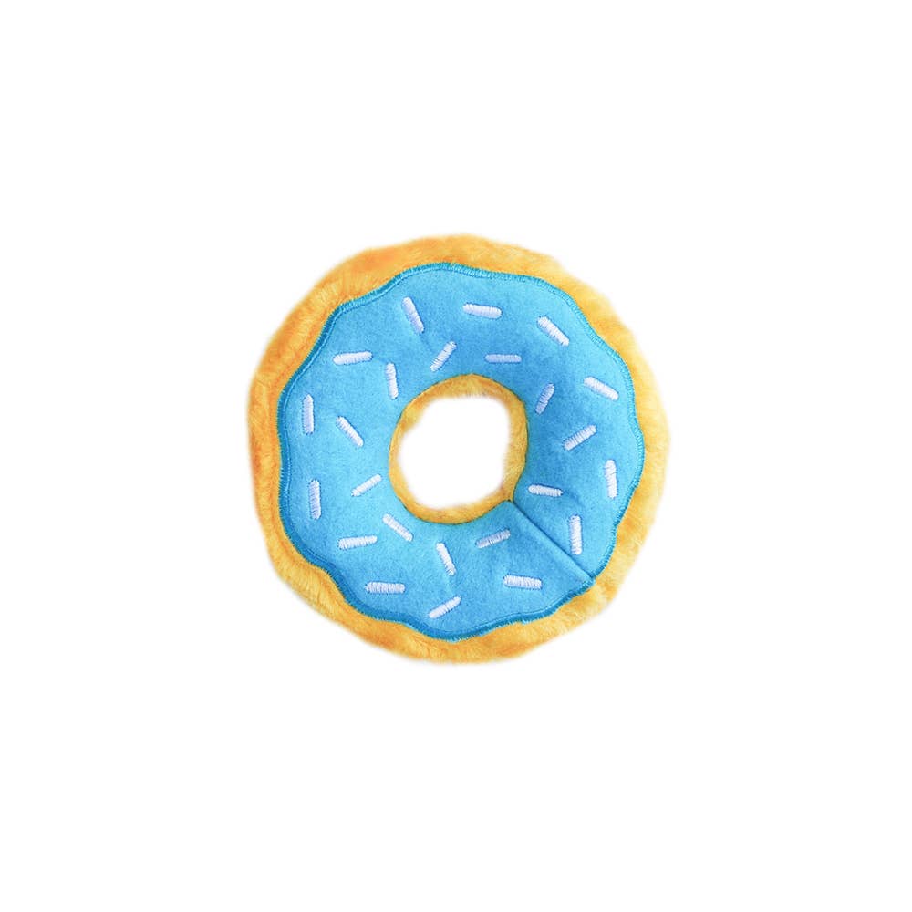 Junior Donutz - Blueberry - Dog Toy