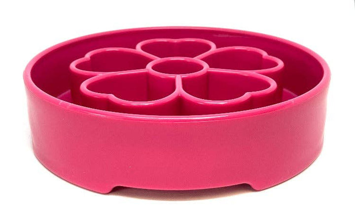 Flower Design eBowl Enrichment Slow Feeder Bowl