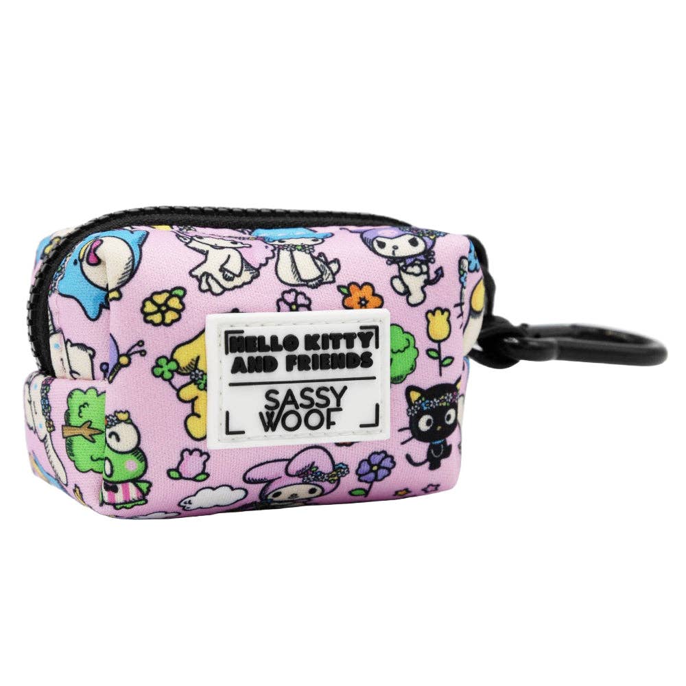 Dog Waste Bag Holder Hello Kitty® &amp; Friends Flower Festival