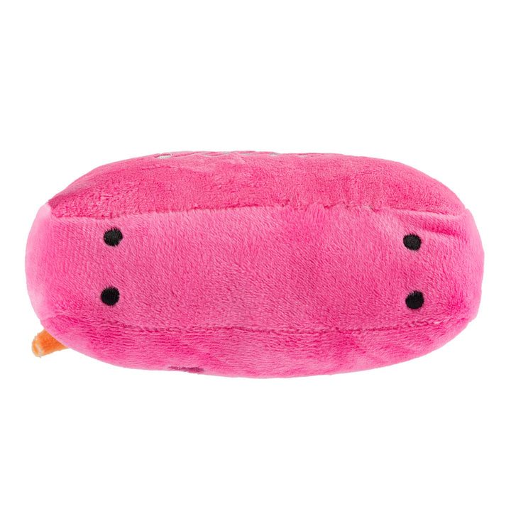 Pink Barkin Bag w/ Scarf Squeaker Dog Toy