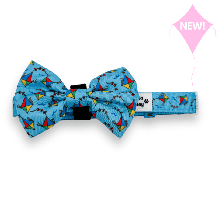 Up Pup &amp; Away Collar + Bow Tie