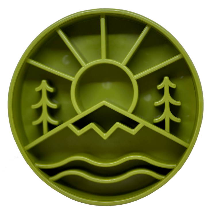 Great Outdoors Design eBowl Enrichment Slow Feeder Bowl