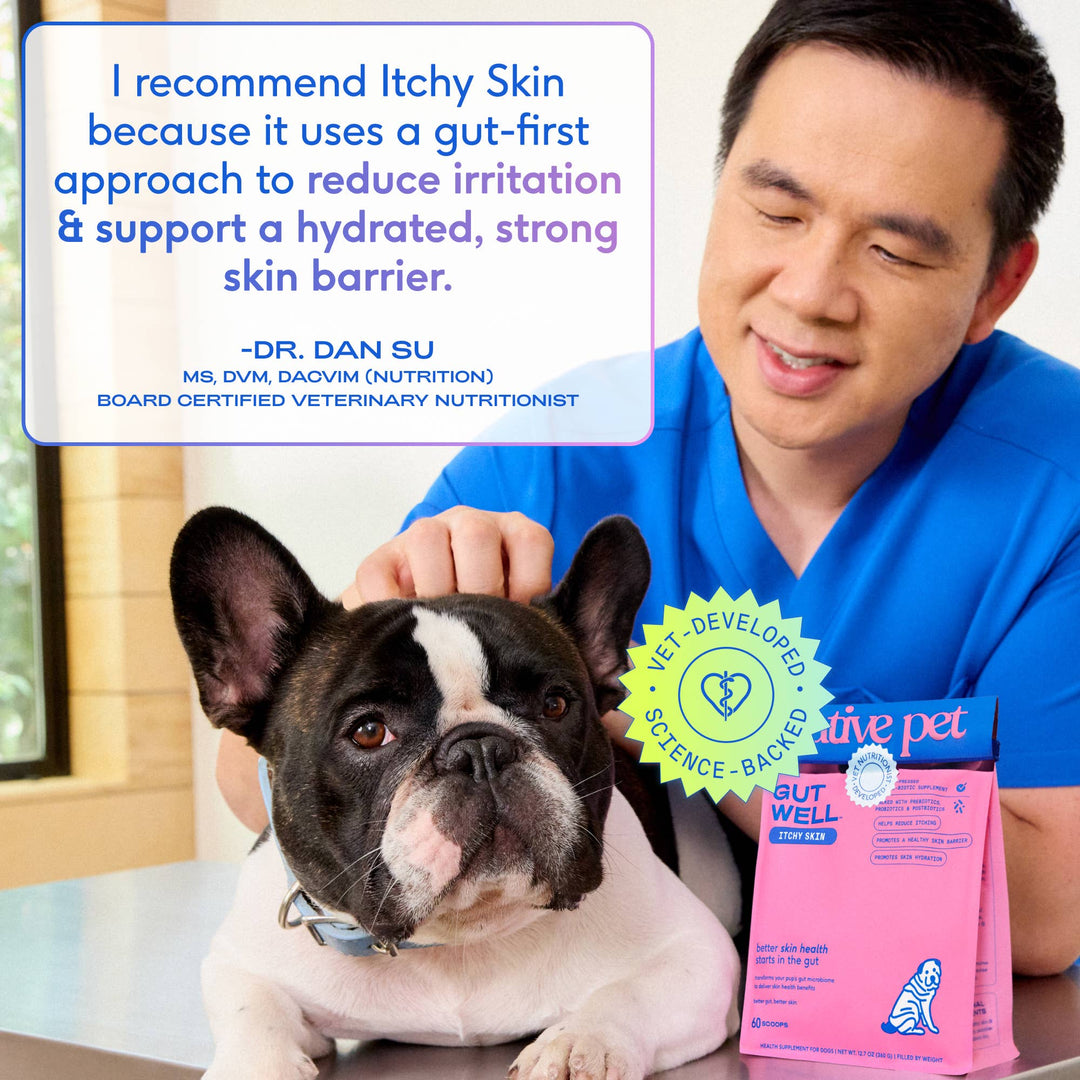 GutWell Itchy Skin, Anti Itch Supplement for Dogs