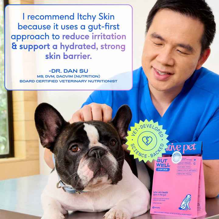 GutWell Itchy Skin, Anti Itch Supplement for Dogs