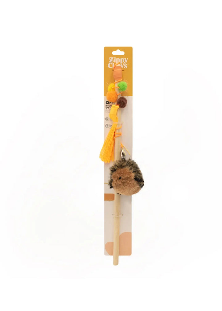 Zippystick Hedgehog (Cat Toy)