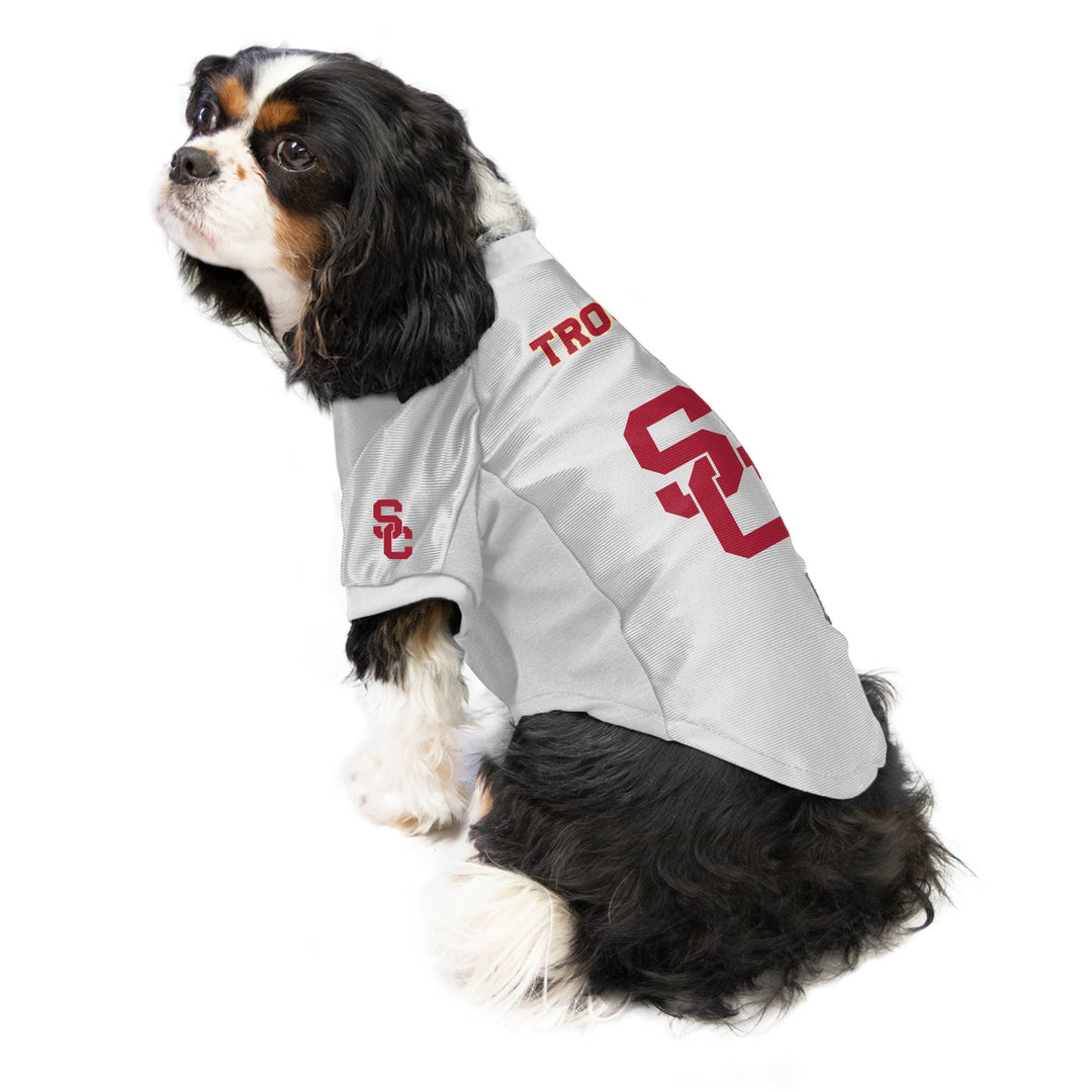 NCAA USC Trojans Pet Stretch Jersey