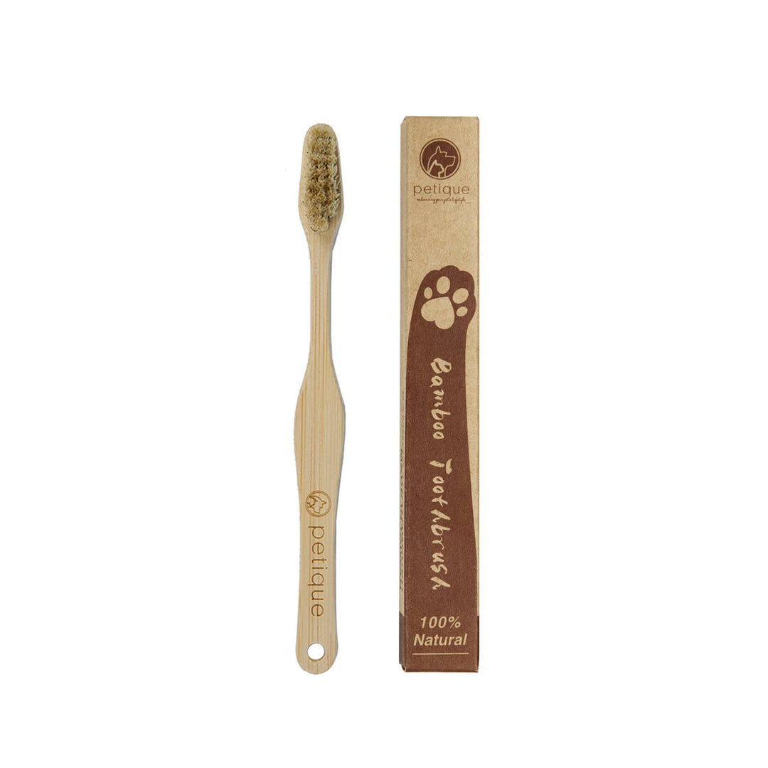 Eco-Friendly Bamboo Pet Toothbrush