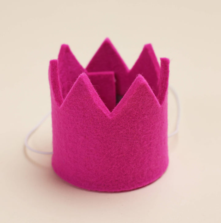 Party Beast Crown Wool Felt Pet Crown