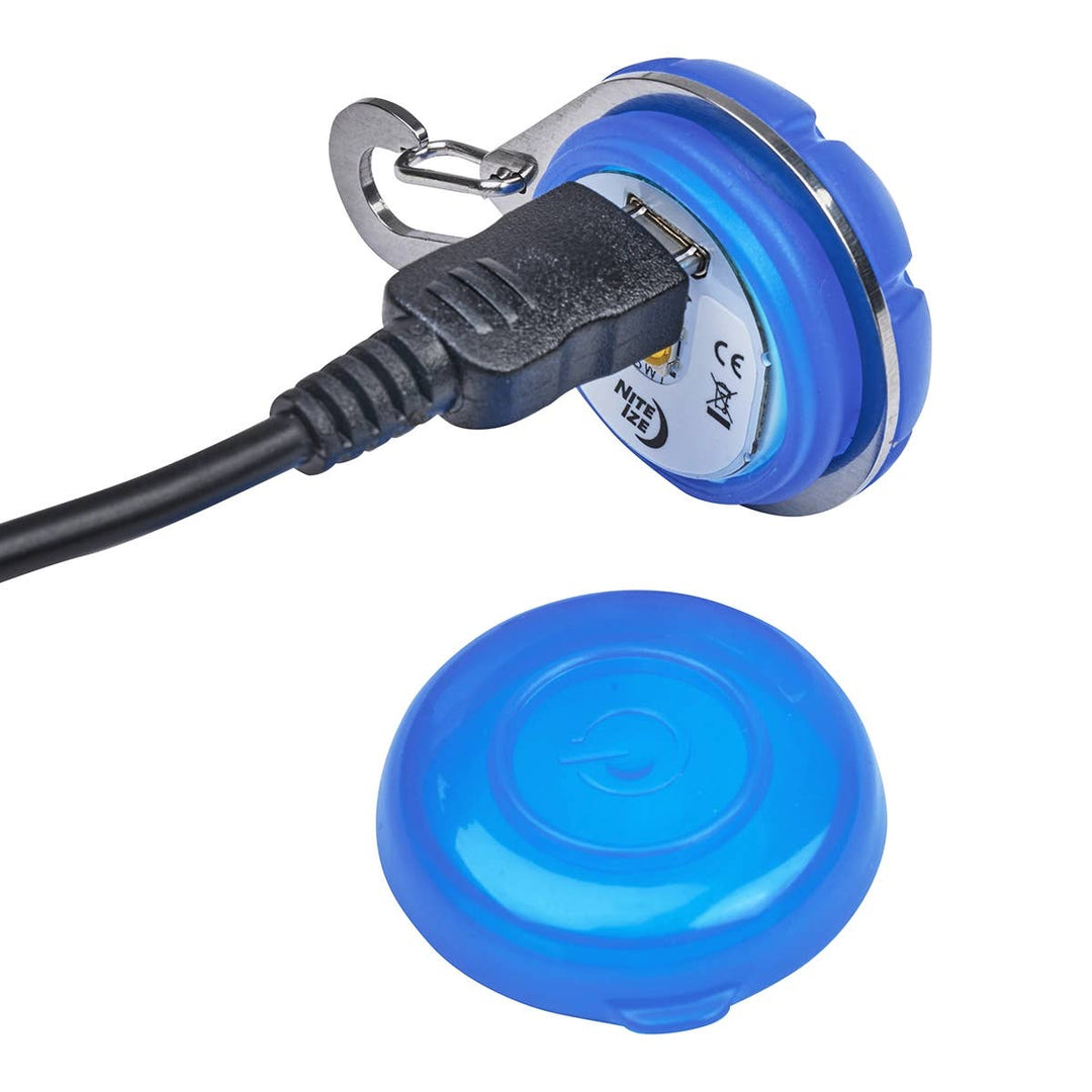 SpotLit Rechargeable Collar Light Blue
