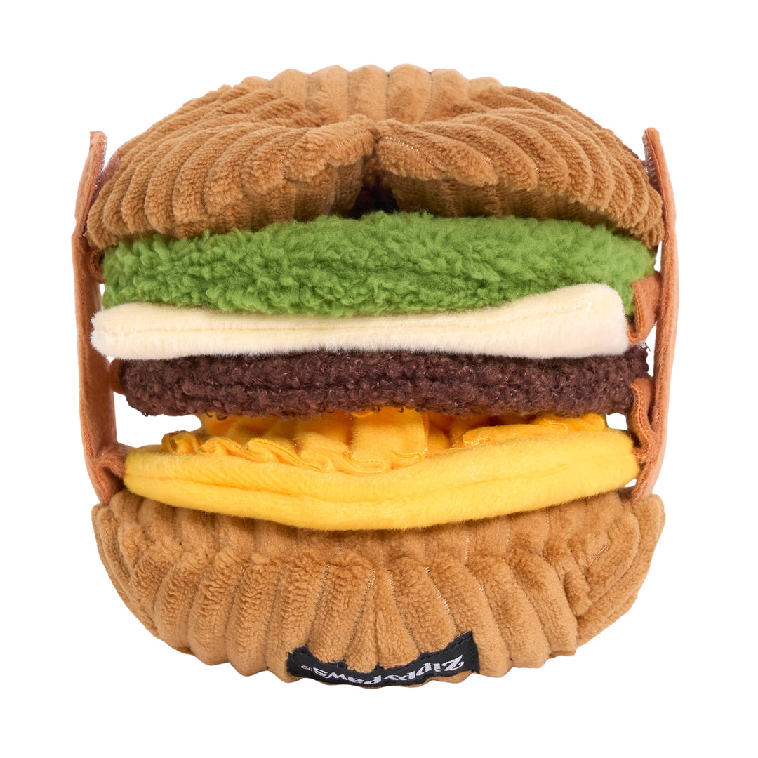 Snufflerz Stacks Breakfast Sandwich Interactive Dog Toy