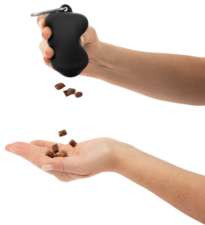 Squeeze Silicone Dog Treat Pouch Dispenser