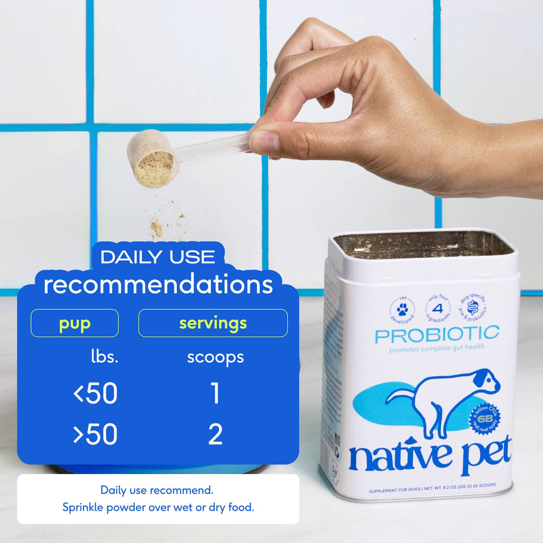 Probiotic &amp; Prebiotic Powder Vet-Formulated Supplement