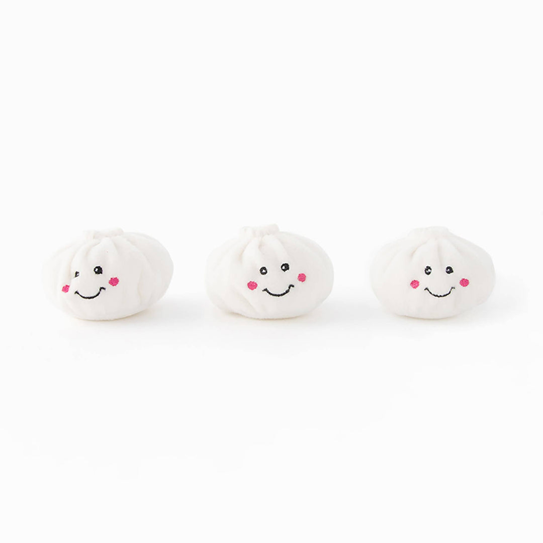 Zippy Burrow Soup Dumplings Dog Toy