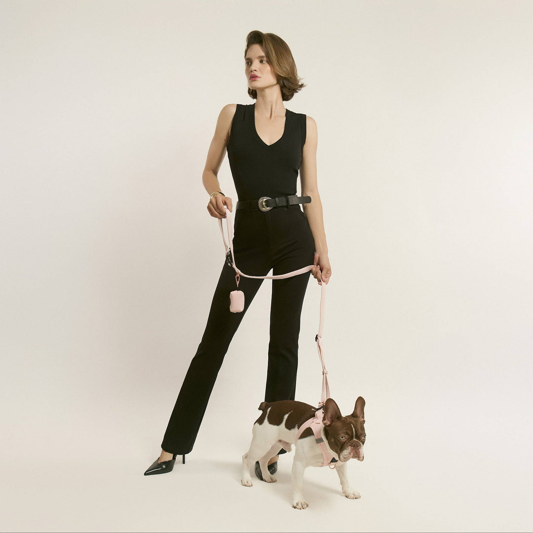 3-in-1 City Dog Leash - Blush