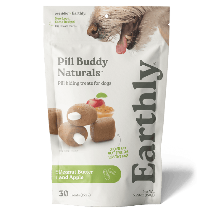Pill Buddy Naturals Peanut Butter &amp; Apple 30ct
