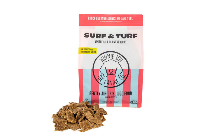 Gently Air-Dried Dog Food - Surf + Turf