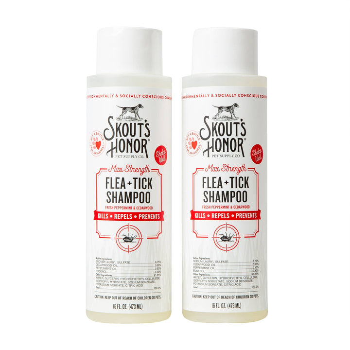 Flea + Tick Shampoo, 16oz