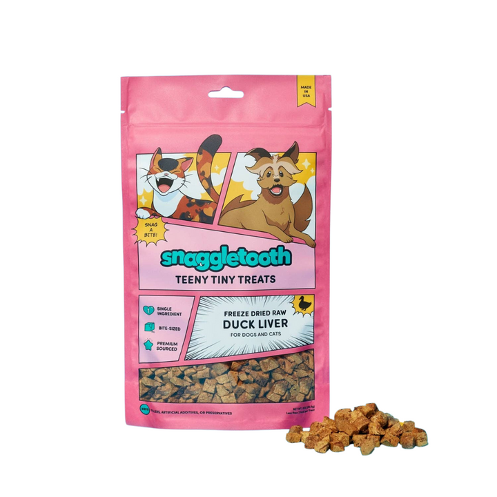 Duck Liver - Freeze Dried Raw Teeny Tiny Treats