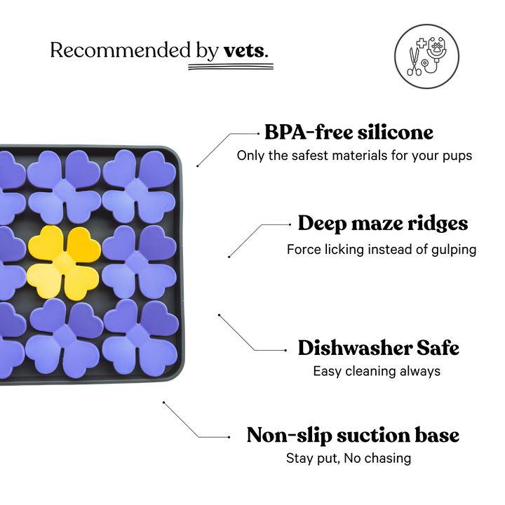 Snuffle Mat | Square | Purple