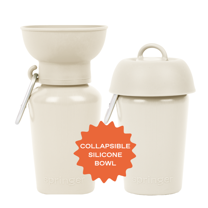 Dog Travel Water Bottle - 20oz Flip